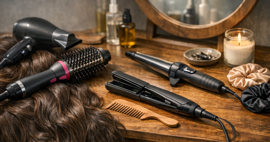 thick hair styling tools