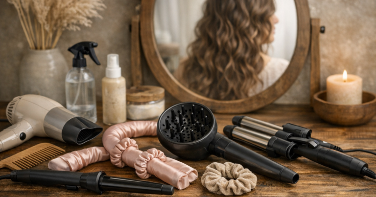 tools for wavy hair