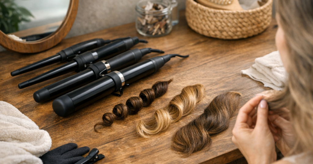 curling wand barrel sizes