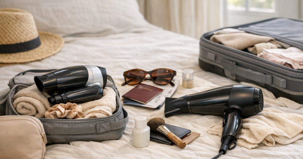 foldable hair dryers