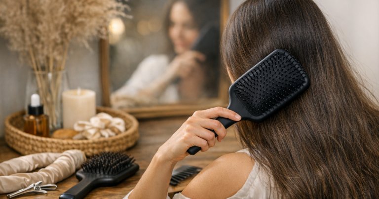 ghd Paddle Brush review
