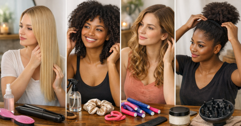 hair type and hold