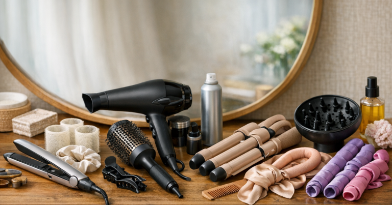 styling tools by hair type